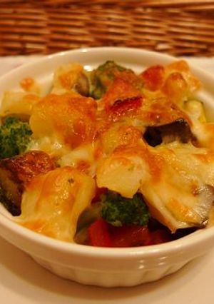 コロコロ野菜のチーズグラタン-レシピのメイン写真