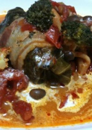 ロールキャベツトマト煮込み-レシピのメイン写真