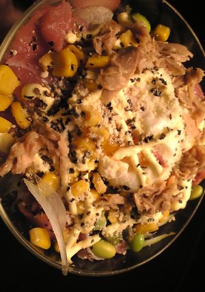 卵ハムツナコーン枝豆玉葱マヨチーズマリネ-レシピのメイン写真