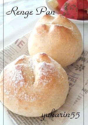 簡単♪ふわふわ!レンジ発酵パン☆-レシピのメイン写真