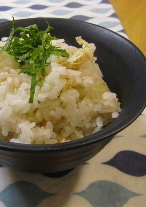 おいしい☆新生姜ごはん 白だしで-レシピのメイン写真