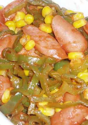 お弁当に　簡単一品　ウインナーのおかず-レシピのメイン写真