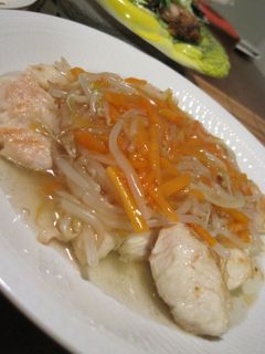 とろっ!ヘルシーささみの野菜塩あんかけ-レシピのメイン写真