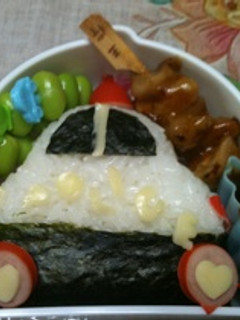 パトカー☆キャラ弁-レシピのメイン写真