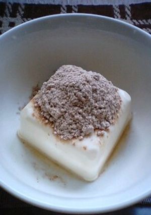 お豆腐にはったい粉~♬-レシピのメイン写真