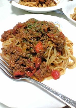 フレッシュトマトのボロネーゼ♪-レシピのメイン写真