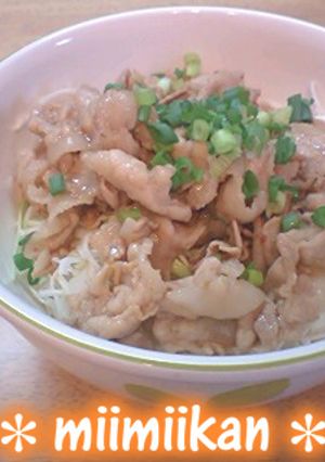 あっという間に☆簡単！美味しい！豚照り丼-レシピのメイン写真