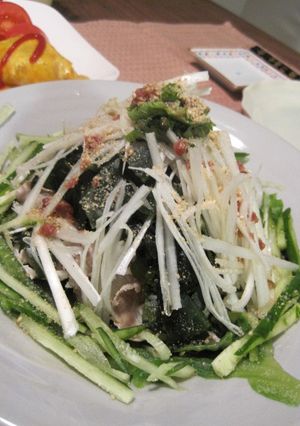 豚肉とワカメのさっぱり梅ダレ-レシピのメイン写真
