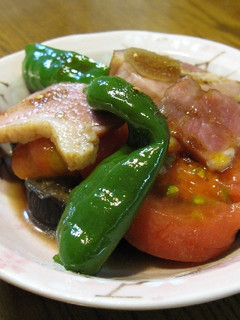 ナス・トマトの煮物✿食べるラー油和え-レシピのメイン写真