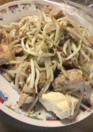 シャキシャキ味付け簡単もやし炒め-レシピのメイン写真