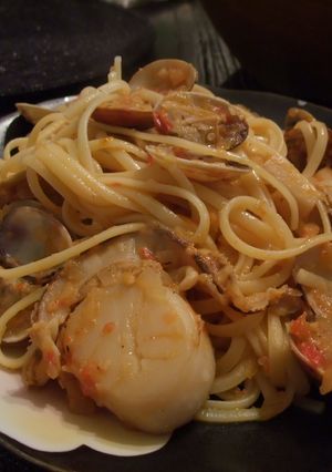 フレッシュトマトでほんのりクリームパスタ-レシピのメイン写真