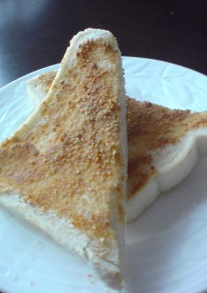 ピーナツバター風味☆きなこトースト-レシピのメイン写真