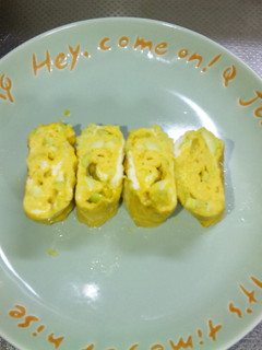 お弁当の彩りに夏の卵焼き〜ごま風味〜-レシピのメイン写真