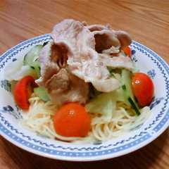 รูปของ 冷しゃぶサラダパスタ