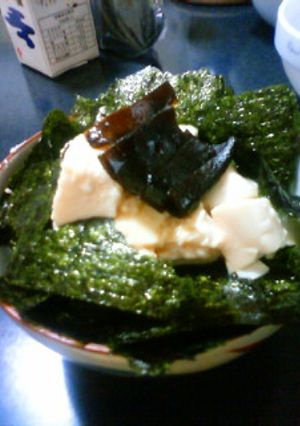 夜食に豆腐丼-レシピのメイン写真