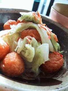 白菜と薩摩揚げのさっと煮。-レシピのメイン写真
