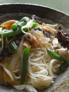 ●そうめん●梅和風パスタみたいなそうめん-レシピのメイン写真