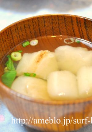 簡単昆布茶レシピ♪麩のすまし汁-レシピのメイン写真