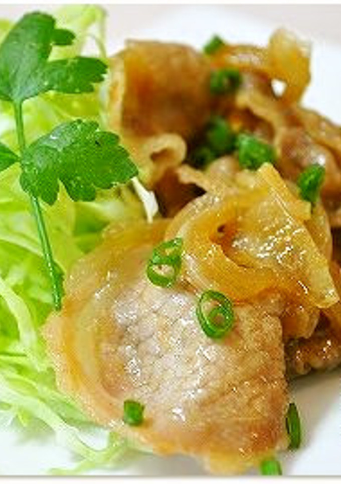 簡単!旨い!豚の生姜焼き-レシピのメイン写真