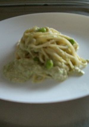 枝豆のクリーム冷製パスタ-レシピのメイン写真