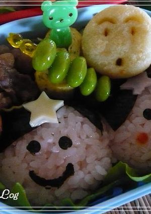 ✿キャラ弁✿ひこぼしさまとおりひめさま✿-レシピのメイン写真