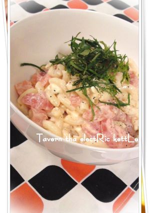 トマトとクリームチーズのマカロニサラダ-レシピのメイン写真