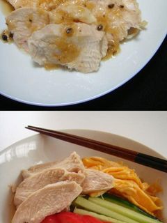 鶏ムネで簡単蒸し鶏~スピード料理~-レシピのメイン写真