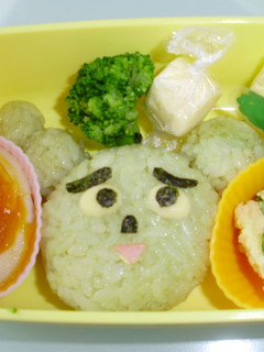 キャラ弁・サボさん-レシピのメイン写真