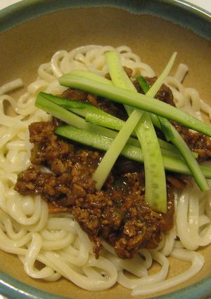 北京風焼き味噌うどん（炸醤麺）-レシピのメイン写真
