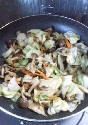 中華風ピリ辛野菜炒め-レシピのメイン写真