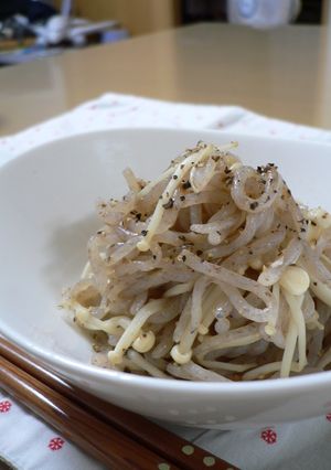 糸こんにゃくでペペロン風♫-レシピのメイン写真