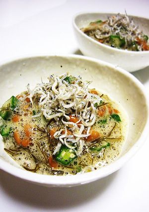 簡単✿オクラと納豆と昆布なっとうの和え物-レシピのメイン写真
