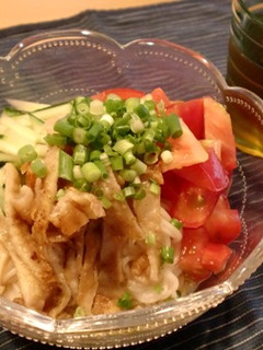 激ウマ♪鶏皮そうめん-レシピのメイン写真
