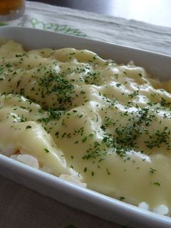 鮭フレークと豆乳で☆超簡単にドリア風-レシピのメイン写真
