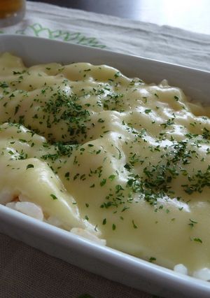 鮭フレークと豆乳で☆超簡単にドリア風-レシピのメイン写真