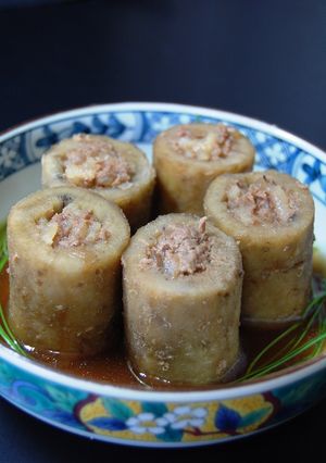 ✿ゴボウの肉ご飯詰め✿-レシピのメイン写真