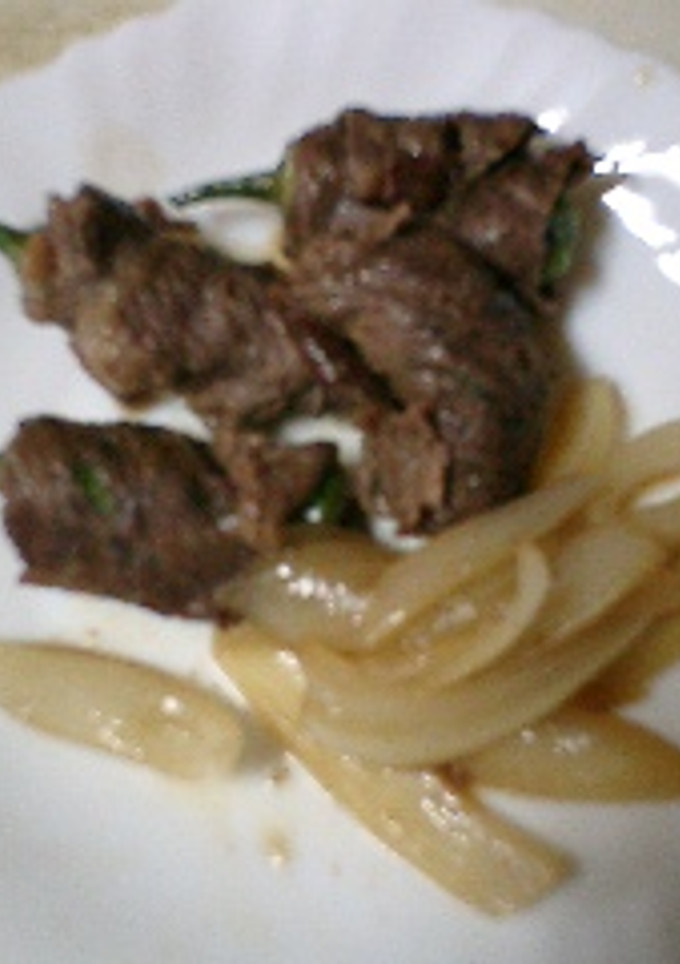 ししとうの牛肉巻き-レシピのメイン写真