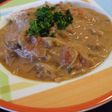 豆乳トマトの酸味爽やかな 茸ストロガノフ