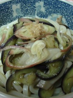 なすとエリンギのぶっかけうどん-レシピのメイン写真