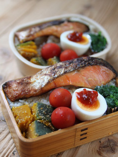 焼き魚弁当-レシピのメイン写真