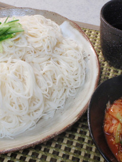 そうめん~キムチ~-レシピのメイン写真