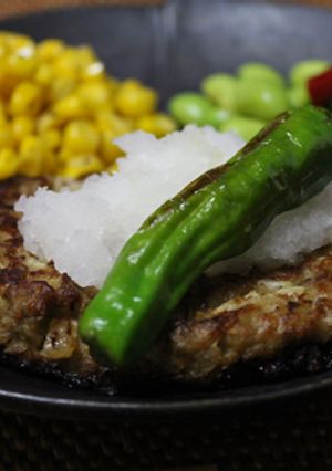 イワシのがっつりハンバーグ♪-レシピのメイン写真