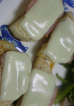 お弁当用❤長芋とベーコンチーズ焼き-レシピのメイン写真
