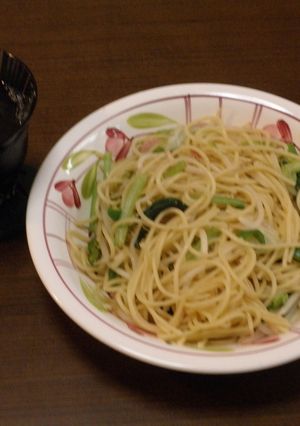 超簡単☆ポン酢パスタ♪～ゆず胡椒風味～-レシピのメイン写真