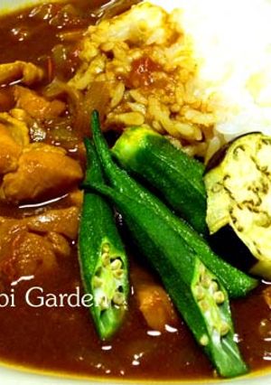 夏トマトのチキンカレー-レシピのメイン写真
