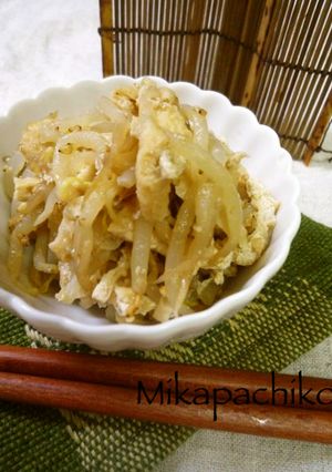 ☆もやしと油あげの炒め煮〜☆-レシピのメイン写真