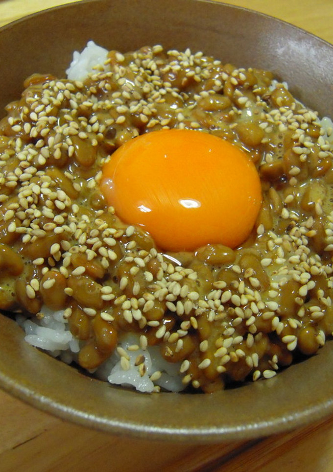 ちょっと贅沢☆玉子のせ納豆ごはん-レシピのメイン写真