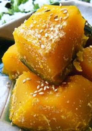 すりごまたっぷり♪南瓜の含め煮-レシピのメイン写真