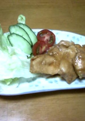 鳥ムネ肉のダイエット照り焼き-レシピのメイン写真