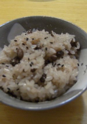 おばちゃんの簡単お赤飯-レシピのメイン写真